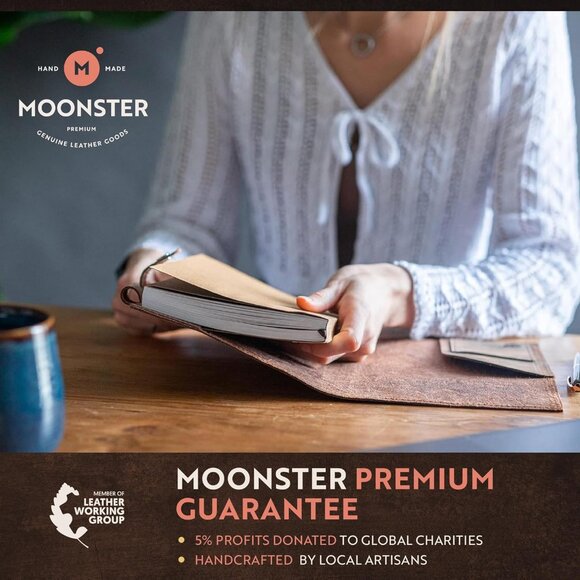 Refillable Leather Journal Embossed Heart Shape Cover Design Journals with Pen – - Picture 7 of 8